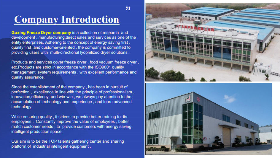 China Guangzhou Guxing Freeze  Equipment Co.,Ltd Perfil de compañía 