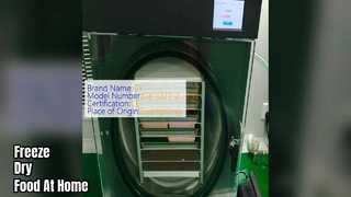 Liofilizador casero para conservar alimentos con eficiencia energética