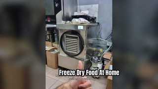 Liofilizador casero para conservar la nutrición de los alimentos