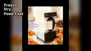 liofilizador doméstico para alimentos de emergencia