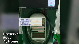 Liofilizador casero para alimentos duraderos