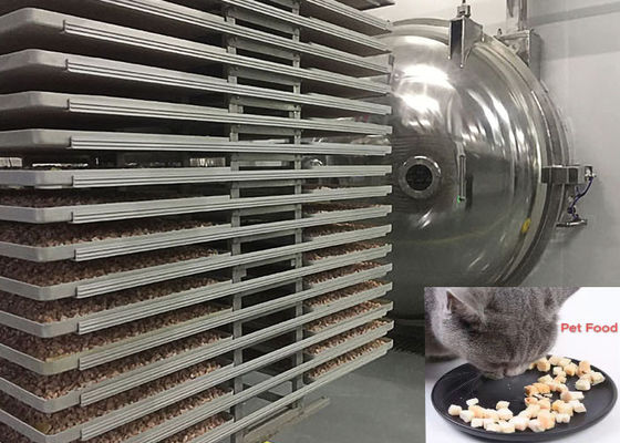 Máquina de congelación para secado de alimentos de 1000 kg