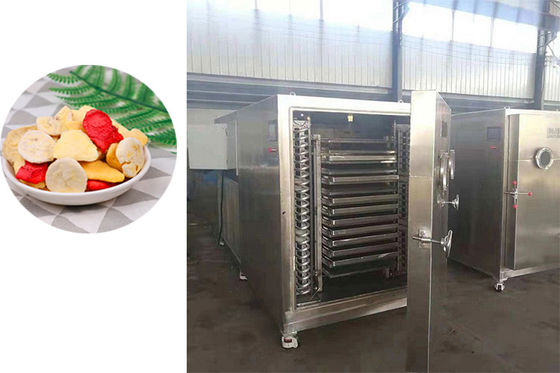 304 SUS Secador industrial por congelación con sistema de refrigeración Bitzer
