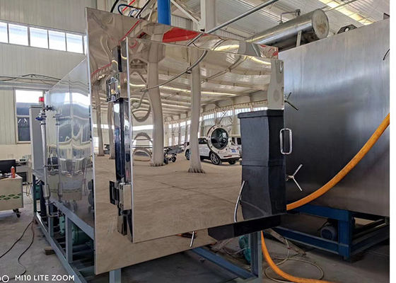 Secador de congelación con vacío para alimentos industriales de 100 kg por lote con compresor Bitzer
