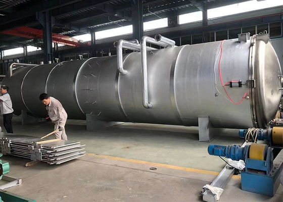 Seca de alimentos con enfriamiento por aire con vacío 100 kg/partido Sistema de refrigeración Bitzer