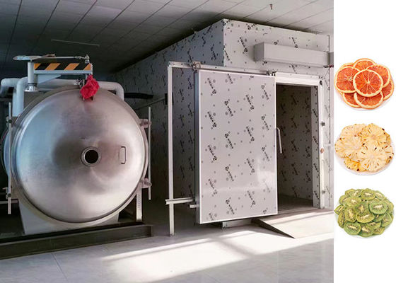 Máquina de secado por congelación al vacío de acero inoxidable 200 kg/partido