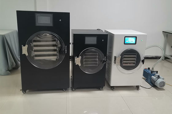 Secador de congelación con pantalla táctil LCD con capacidad de 8-10 kg/partido