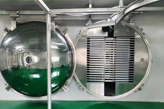 Máquina de deshidratación por congelación comercial 100 kg/partido