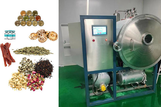 Sistema de control PLC para secadores congelados de vegetales activos comerciales