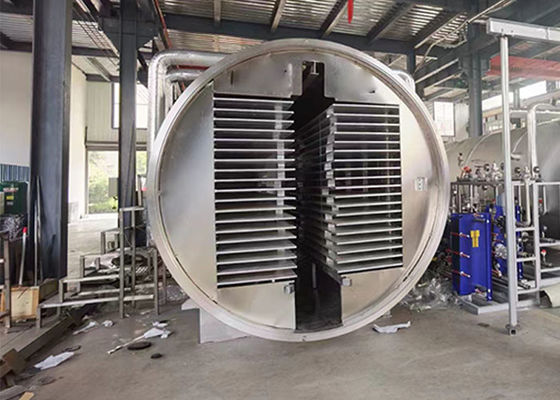 Máquina de secado por congelación con vacío para alimentos industriales de 100 kg 200 kg