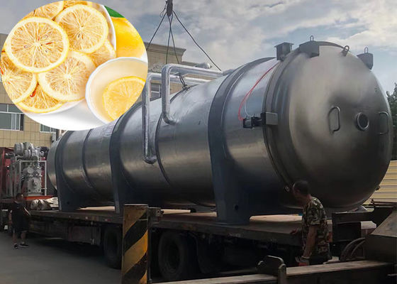 Gran máquina de deshidratación para congelación de alimentos Frutas Vegetales Carne