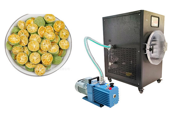 Control PLC 10Kg Secador de congelación para el hogar Rango de temperatura de -50C a 50C
