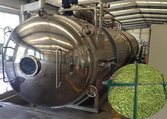 Alimentación farmacéutica de alto nivel secador por congelación 100L Aire de refrigeración