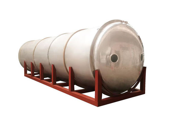 Liofilante de vacío para alimentos de gran tamaño 100 kg/partido