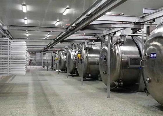 Refcom Liofilante de refrigeración y secador de congelación 100 kg