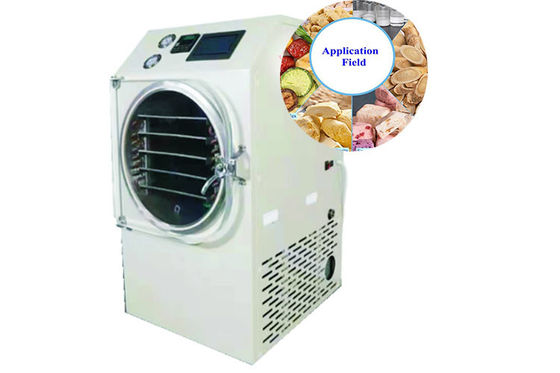 PLC controlado mini secador de congelación para el hogar aire enfriado