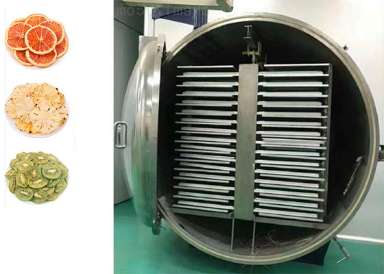Máquina de secado por congelación a vacío de alimentos de calefacción eléctrica -40C-80C