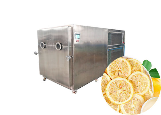 Máquina de congelación de frutas secas con pantalla táctil y aire acondicionado
