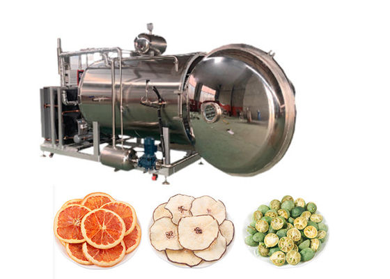25KW de calefacción eléctrica de alimentos congelador secador de control PLC