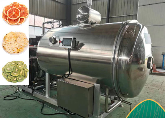 Equipo de secado por congelación industrial de frutas con vacío