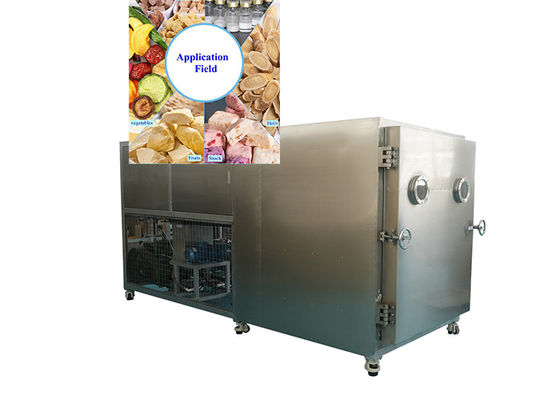 Secador de congelación a vacío de alimentos de 500 kg con sistema de refrigeración Refcom