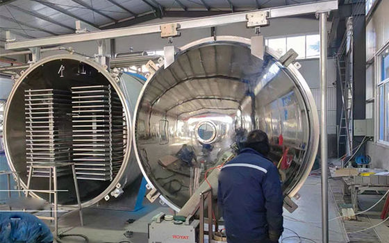 Seca de congelación con vacío de alimentos a medida liofilizador comercial grande