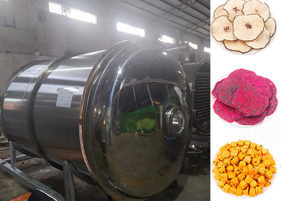 Gran máquina de secado por congelación al vacío de 300 kg con funcionamiento automático
