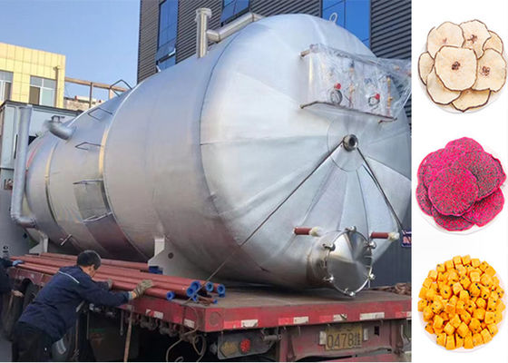 Máquina de secado por congelación industrial de alimentos 220V/380V/3PH