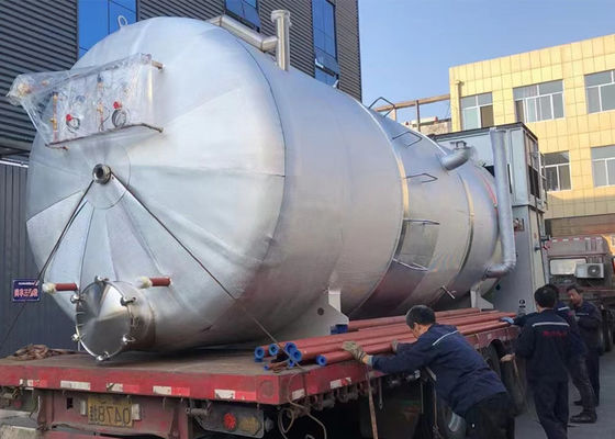 Máquina de secado por congelación industrial de alimentos para mascotas con sistema de control PLC