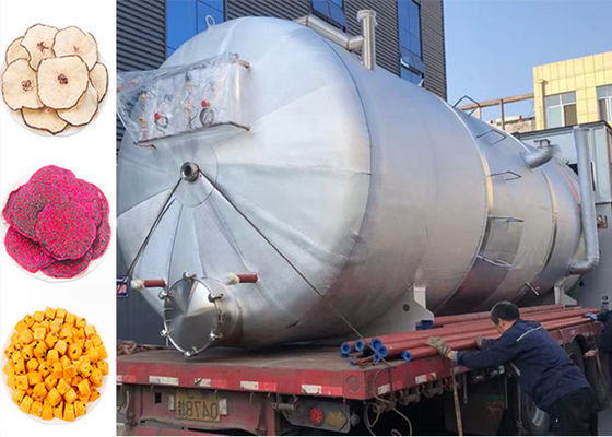 Máquina de secado industrial de congelación con gran deshidratador de 300 kg
