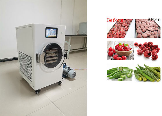 Calentamiento eléctrico para el hogar Secador de congelación con tecnología de sistema de refrigeración Bitzer