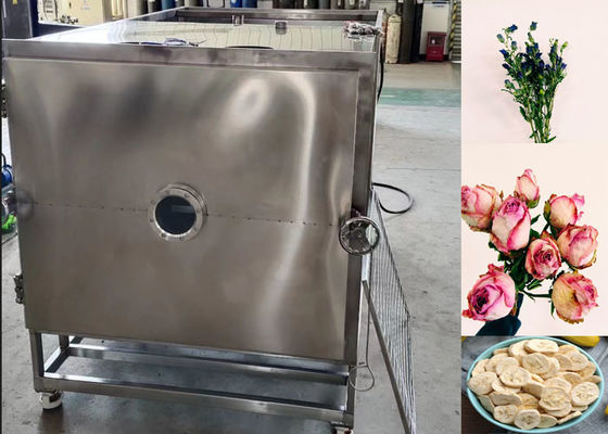 Secador congelador de alimentos al vacío refrigerado por aire con grado de vacío ≤ 10 Pa