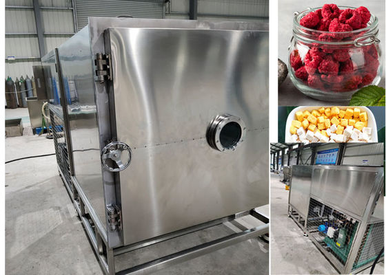 Control remoto Gran secador de congelación de alimentos para la industria alimentaria