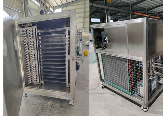 Máquina de liofilización y secado por congelación industrial Sistema de refrigeración Bitzer