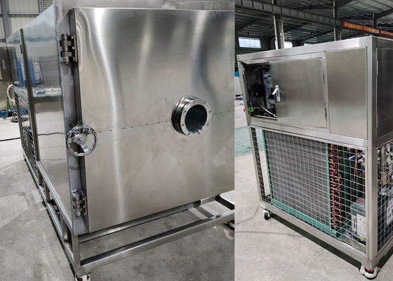 Máquina de secado por congelación de alimentos controlada por PLC con método de enfriamiento por aire