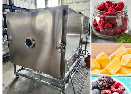 máquina de secado por congelación refrigerada por aire con tiempo de secado de 18-22 horas