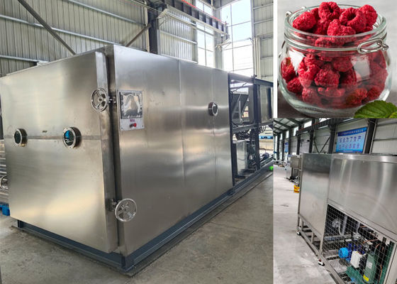Máquina de secado por congelación de 30 ~ 35 kg de capacidad con control PLC