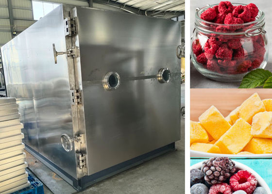 Máquina de secado por congelación a vacío controlada por PLC Liofilante Secador 200Kg