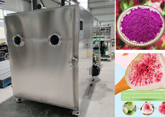 Máquina de secado por congelación con calefacción eléctrica, aire refrigerado, stayfresh