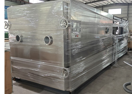 Máquina de secado por congelación de liofilizadores de vegetales industriales de 100 kg por lote