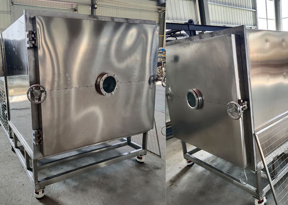 Gran máquina de secado de alimentos industriales de vacío y congelación
