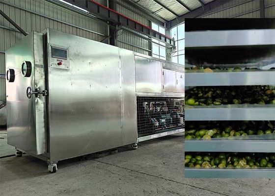 Máquina de secado por congelación industrial refrigerada por aire -50~80.C