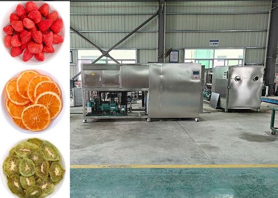 Secador de congelación refrigerado por aire de 30 a 35 kg/partido para secado de frutas y verduras