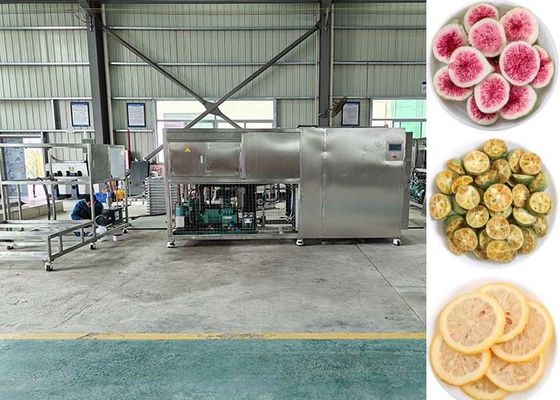Refrigeración por aire Liofilizador de alimentos Secador de congelación con condensador de vapor de -35 ~ 45 grados C