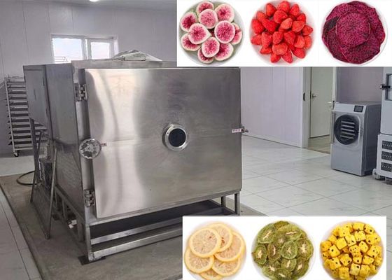Automático de calefacción eléctrica de 35KW Silicio secador de vegetales con congelación con 18 ~ 22 horas tiempo de secado por congelación por lote
