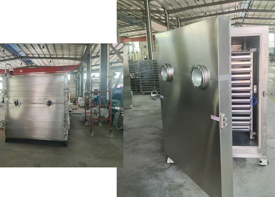 Máquina de secado por congelación industrial de 100 kg con sistema de control PLC