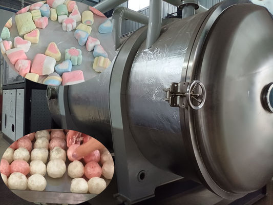 Refrigeración por aire Secador de congelación industrial Secador para fabricación industrial Caramelo congelado seco