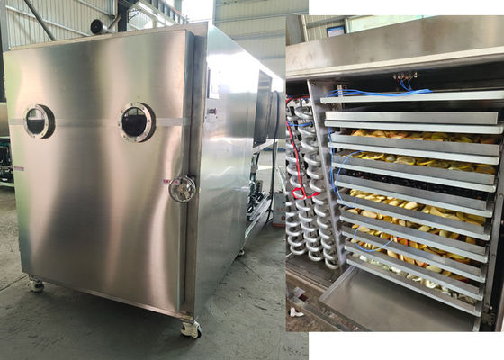 Seca de congelación con vacío para alimentos de 200 kg 65KW para la conservación de alimentos