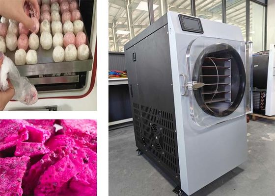 Máquina de secado por congelación para el hogar de acero inoxidable de 2 kW para la conservación de alimentos