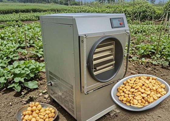 Secador industrial de congelación para la liofilización de los dulces, jugos de frutas, leche y alimentos